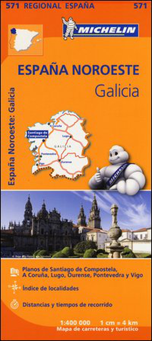 España Noreste. Galicia 1:400.000 - Librerie.coop España Noreste. Galicia 1:400.000 - Librerie.coop