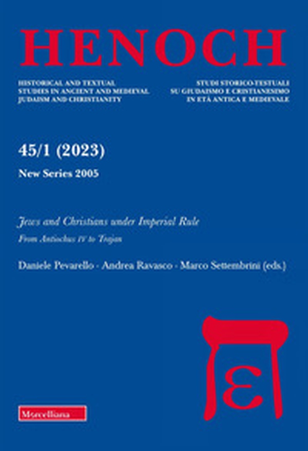 Henoch - Vol. 45 - Librerie.coop Henoch - Vol. 45 - Librerie.coop
