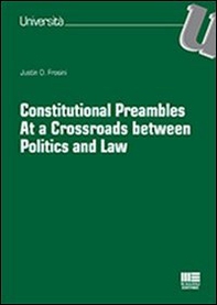 Constitutional preambles. At a crossroads between politics and law - Librerie.coop