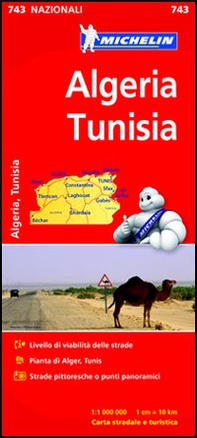 Algeria, Tunisia 1:1.000.000 - Librerie.coop