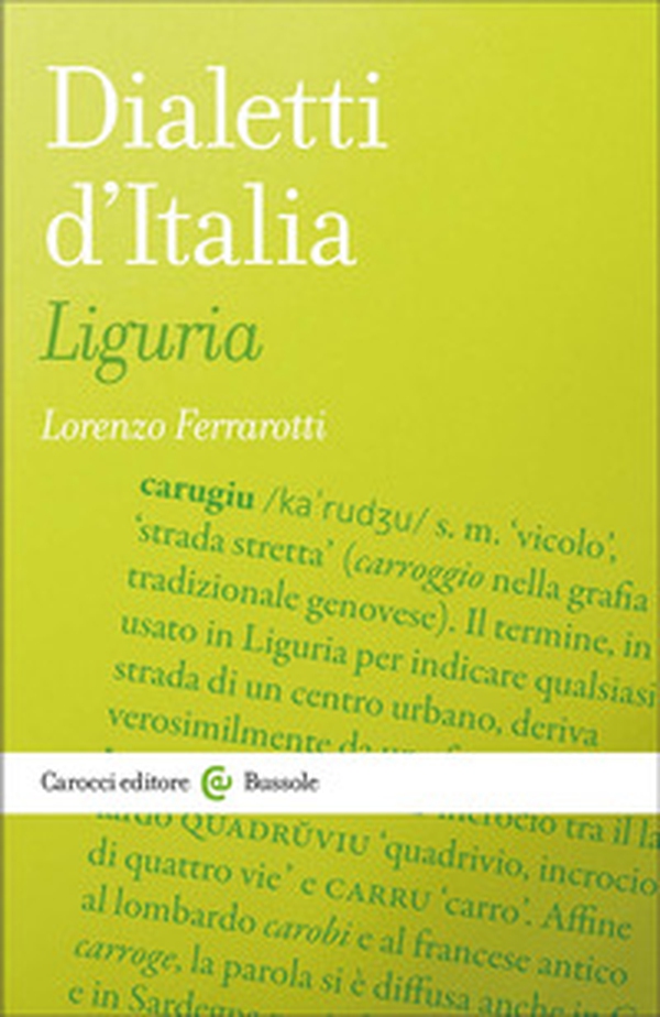 Dialetti d'Italia: Liguria - Librerie.coop