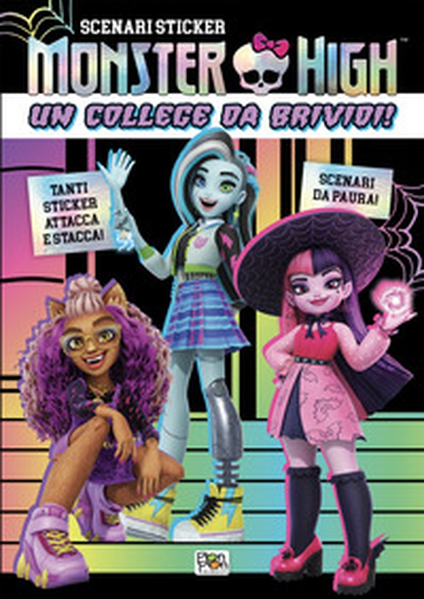 Un college da brividi! Monster High. Scenari sticker - Librerie.coop Un college da brividi! Monster High. Scenari sticker - Librerie.coop