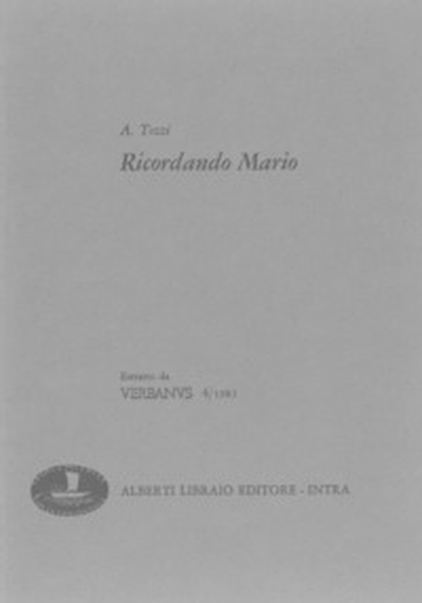 Ricordando Mario - Librerie.coop Ricordando Mario - Librerie.coop