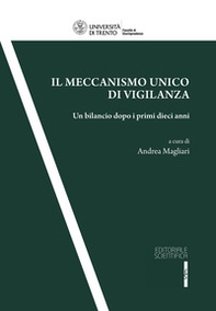 Il meccanismo unico di vigilanza. Un bilancio dopo i primi dieci anni - Librerie.coop