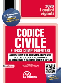 Codice civile e leggi complementari 2026 - Librerie.coop