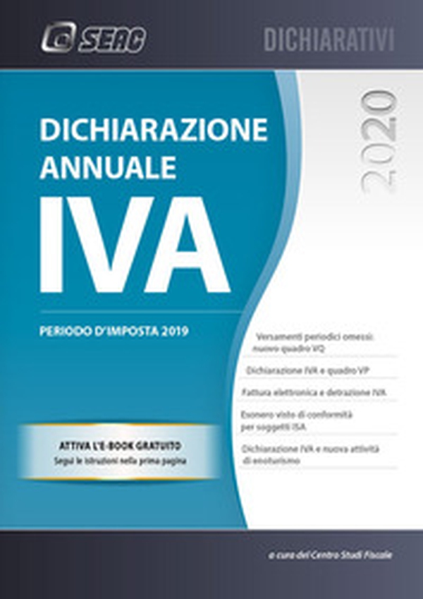 Dichiarazione annuale IVA - Librerie.coop Dichiarazione annuale IVA - Librerie.coop