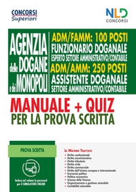 80 posti funzionari doganale. ADM/AEF prova scritta - Librerie.coop 80 posti funzionari doganale. ADM/AEF prova scritta - Librerie.coop