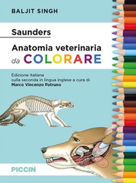 Saunders. Anatomia veterinaria da colorare - Librerie.coop