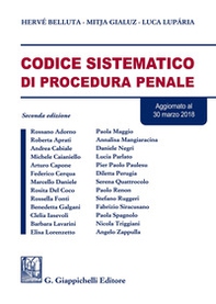 Codice sistematico di procedura penale - Librerie.coop