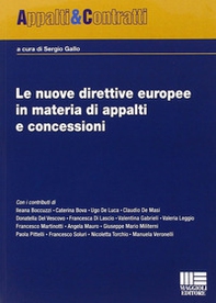 Le nuove direttive europee in materia di appalti e concessioni - Librerie.coop