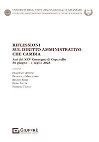 Riflessioni sul diritto amministrativo che cambia - Librerie.coop
