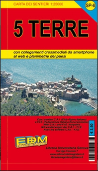 SP 42B Cinque Terre 1:25.000 - Librerie.coop