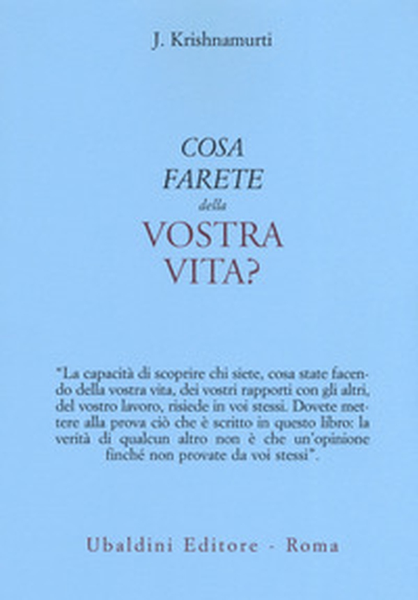Cosa farete della vostra vita? - Librerie.coop Cosa farete della vostra vita? - Librerie.coop