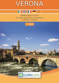 Verona. Pianta della città 1:12.000 (cm 67x110) - Librerie.coop