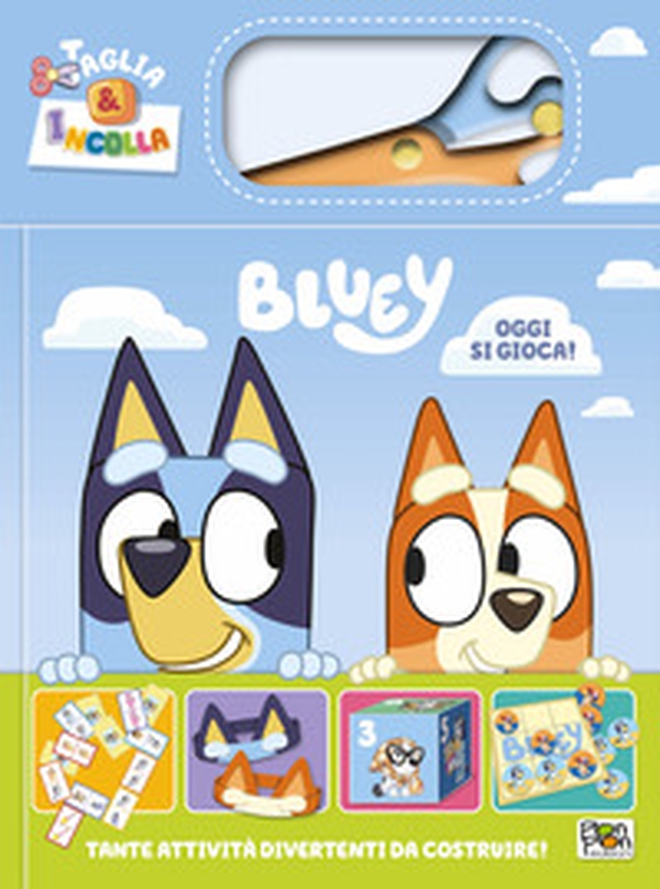 Oggi si gioca! Taglia e incolla. Bluey - Librerie.coop Oggi si gioca! Taglia e incolla. Bluey - Librerie.coop