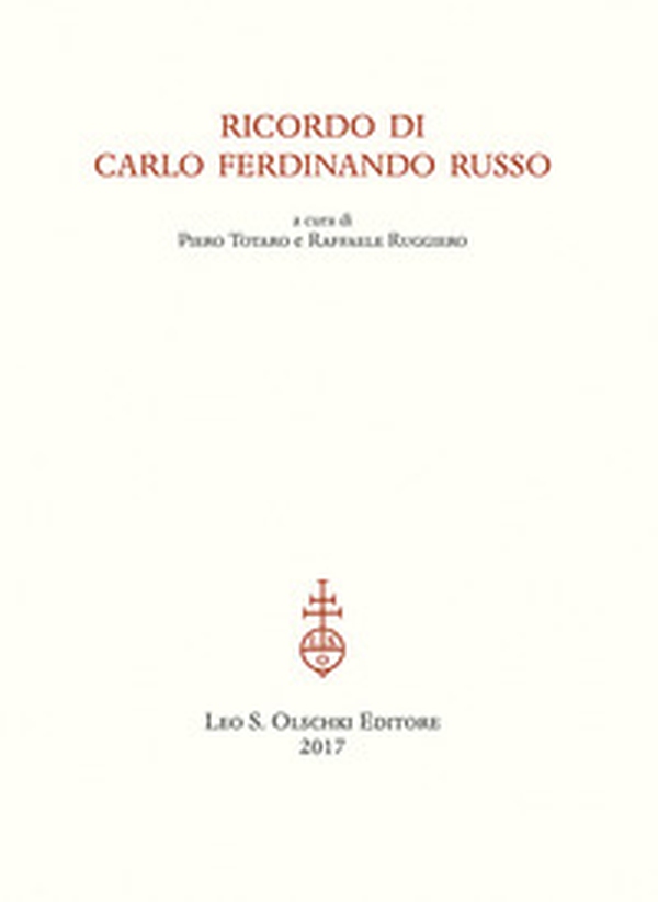 Ricordo di Carlo Ferdinando Russo - Librerie.coop Ricordo di Carlo Ferdinando Russo - Librerie.coop