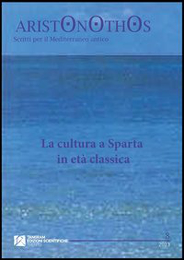 La cultura a Sparta in età classica - Librerie.coop