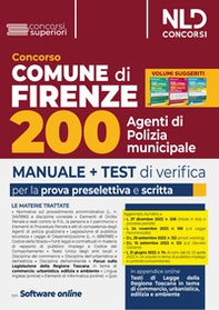 Concorso Comune di Firenze. Manuale completo + Test di verifica per la prova preselettiva e scritta per 200 agenti di polizia municipale - Librerie.coop Concorso Comune di Firenze. Manuale completo + Test di verifica per la prova preselettiva e scritta per 200 agenti di polizia municipale - Librerie.coop