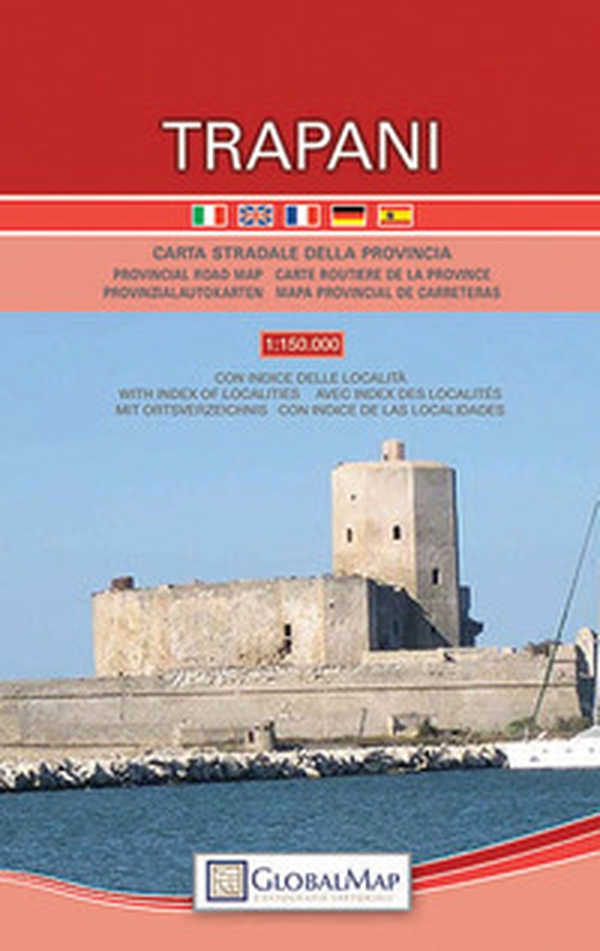 Trapani. Carta stradale della provincia 1:150.000 - Librerie.coop Trapani. Carta stradale della provincia 1:150.000 - Librerie.coop