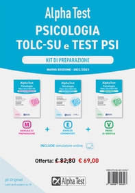 Alpha Test. Psicologia. TOLC-SU. Kit di preparazione - Librerie.coop