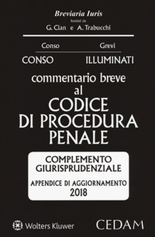 Commentario breve al codice di procedura penale. Complemento giurisprudenziale. Appendice di aggiornamento - Librerie.coop Commentario breve al codice di procedura penale. Complemento giurisprudenziale. Appendice di aggiornamento - Librerie.coop