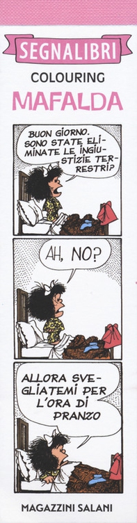 Mafalda. Segnalibri colouring - Vol. 1 - Librerie.coop