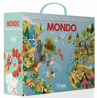 Mondo. Libro e puzzle cerca e trova - Librerie.coop