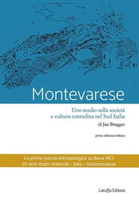 Montevarese. Uno studio sulla società e cultura contadina nel Sud Italia - Librerie.coop Montevarese. Uno studio sulla società e cultura contadina nel Sud Italia - Librerie.coop