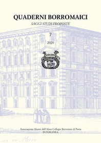 Quaderni Borromaici. Saggi studi proposte. Rivista dell'Associazione Alunni dell'Almo Collegio Borromeo di Pavia - Librerie.coop