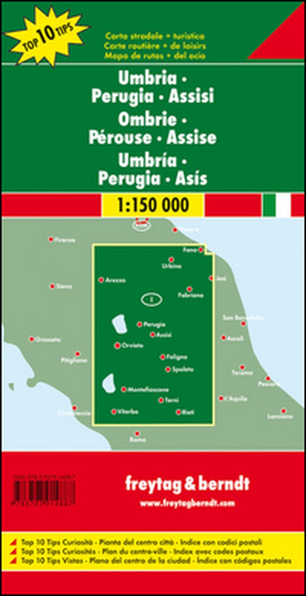 Umbria. Perugia 1:150 000 - Librerie.coop Umbria. Perugia 1:150 000 - Librerie.coop