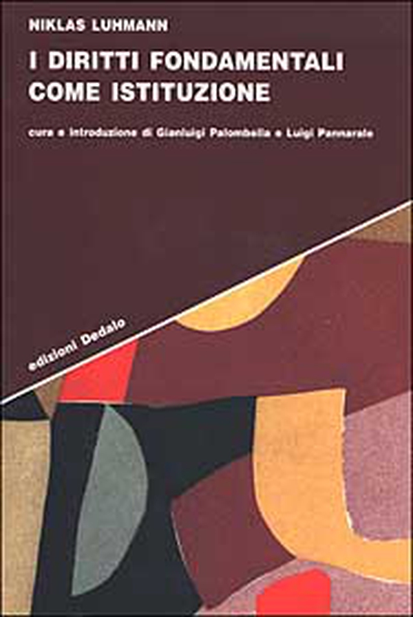 I diritti fondamentali come istituzione - Librerie.coop I diritti fondamentali come istituzione - Librerie.coop
