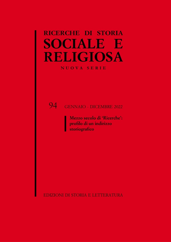 Ricerche di storia sociale e religiosa, 94 - Librerie.coop Ricerche di storia sociale e religiosa, 94 - Librerie.coop
