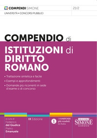 Compendio di istituzioni di diritto romano - Librerie.coop