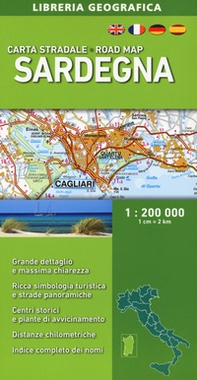 Sardegna 1:200.000 - Librerie.coop