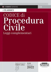 Codice di procedura civile e leggi complementari - Librerie.coop Codice di procedura civile e leggi complementari - Librerie.coop