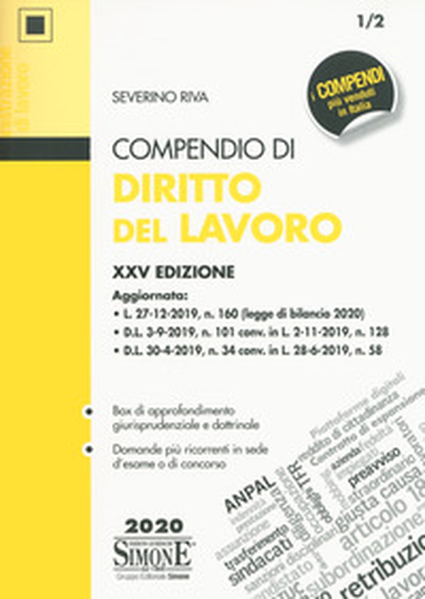 Compendio di diritto del lavoro - Librerie.coop Compendio di diritto del lavoro - Librerie.coop