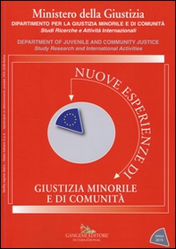 Nuove esperienze di giustizia minorile. Unico 2015 - Librerie.coop