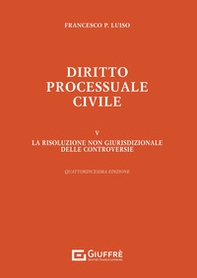 Diritto processuale civile - Vol. 5 - Librerie.coop