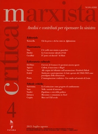 Critica marxista - Vol. 4 - Librerie.coop