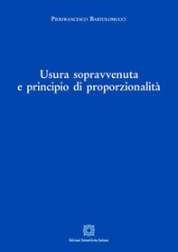 Usura sopravvenuta e principio di proporzionalità - Librerie.coop