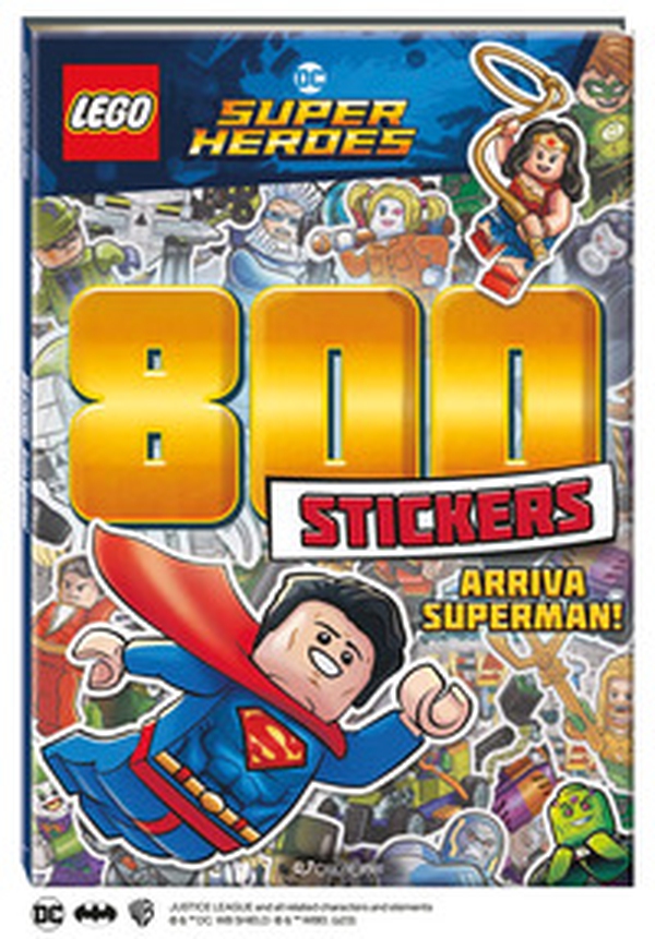 Arriva Superman! Lego DC. 800 stickers - Librerie.coop