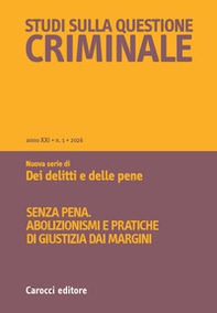 Studi sulla questione criminale - Vol. 1 - Librerie.coop