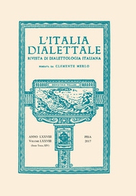 L'Italia dialettale. Rivista di dialettologia italiana - Vol. 28 - Librerie.coop