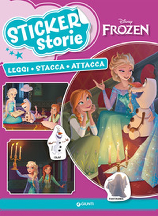 Frozen. Sticker storie. Leggi stacca attacca. Con adesivi - Librerie.coop Frozen. Sticker storie. Leggi stacca attacca. Con adesivi - Librerie.coop