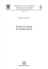 Studi in tema di patronage - Librerie.coop