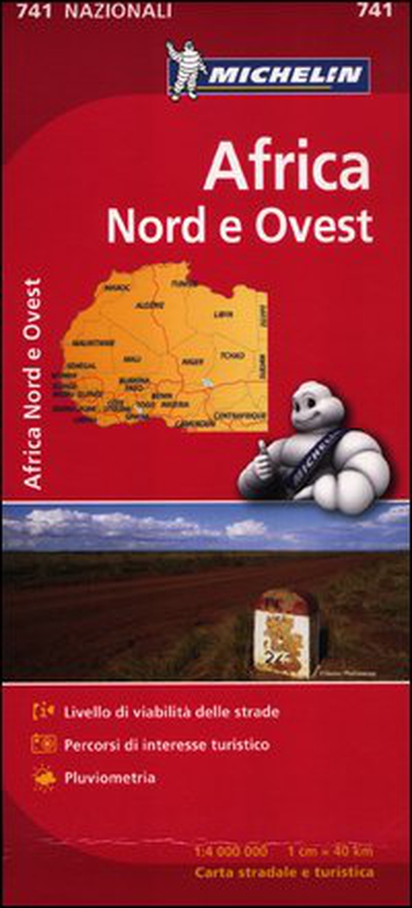 Africa nord ovest 1:4.000.000 - Librerie.coop Africa nord ovest 1:4.000.000 - Librerie.coop