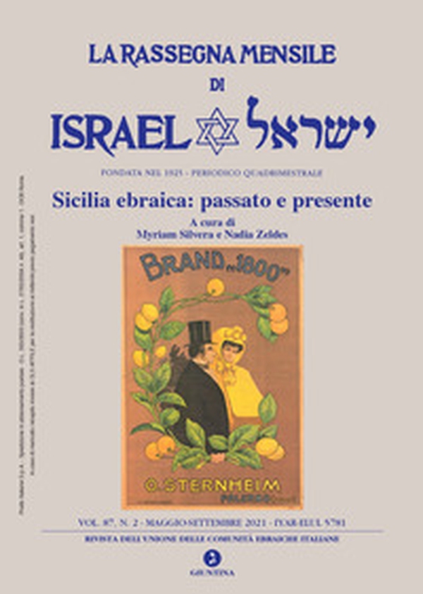 La rassegna mensile di Israel - Vol. 87\2 - Librerie.coop La rassegna mensile di Israel - Vol. 87\2 - Librerie.coop