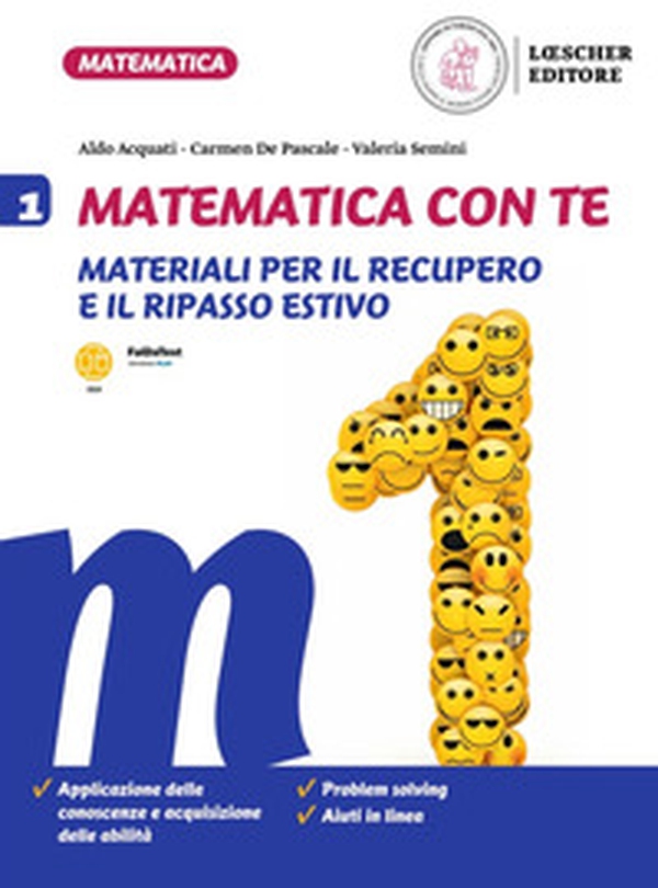 Matematica con te. Materiali per il recupero e il ripasso estivo. Per la Scuola media - Vol. 1 - Librerie.coop Matematica con te. Materiali per il recupero e il ripasso estivo. Per la Scuola media - Vol. 1 - Librerie.coop