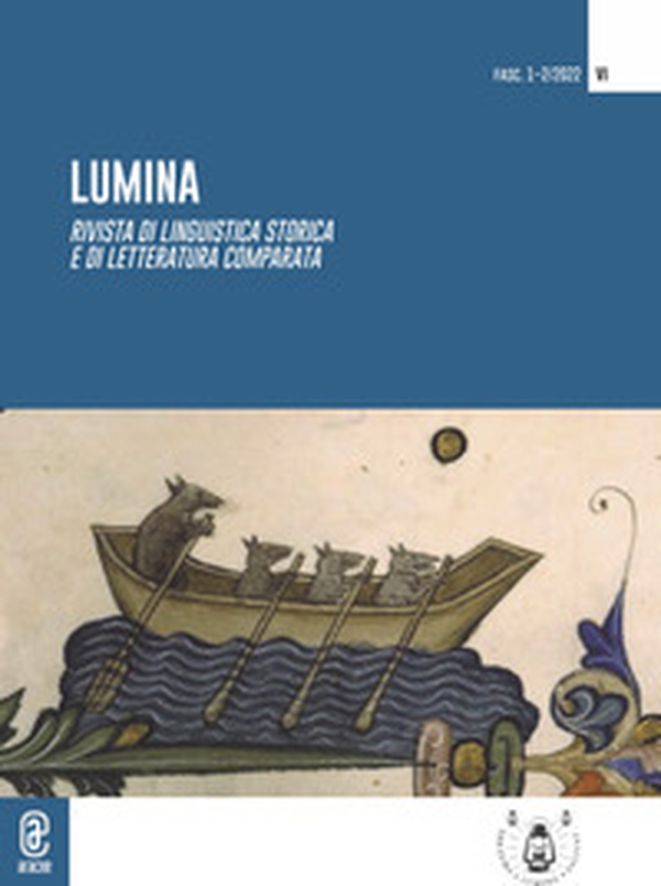 Lumina. Rivista di linguistica storica e di letteratura comparata - Vol. 6 - Librerie.coop Lumina. Rivista di linguistica storica e di letteratura comparata - Vol. 6 - Librerie.coop