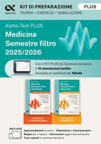 Alpha Test plus Medicina. Semestre filtro 2025/2026. Kit di preparazione Plus 2025. Per superare le tre prove finali di accesso al secondo semestre di medicina. Ediz. MyDesk - Librerie.coop Alpha Test plus Medicina. Semestre filtro 2025/2026. Kit di preparazione Plus 2025. Per superare le tre prove finali di accesso al secondo semestre di medicina. Ediz. MyDesk - Librerie.coop